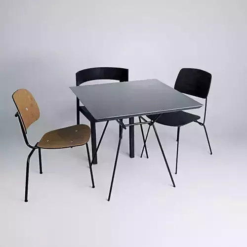 Indoor Chair and Table