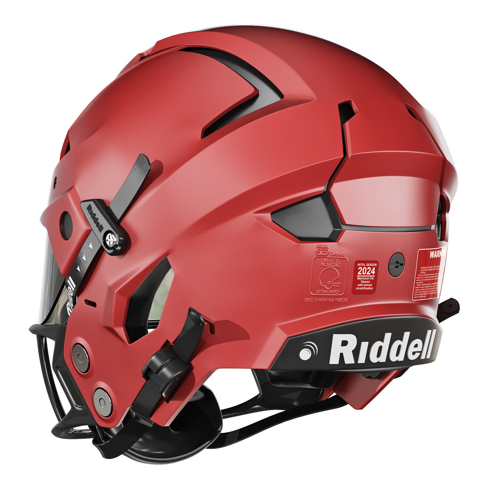 Riddell axiom helmet 3d print model 3D model_4