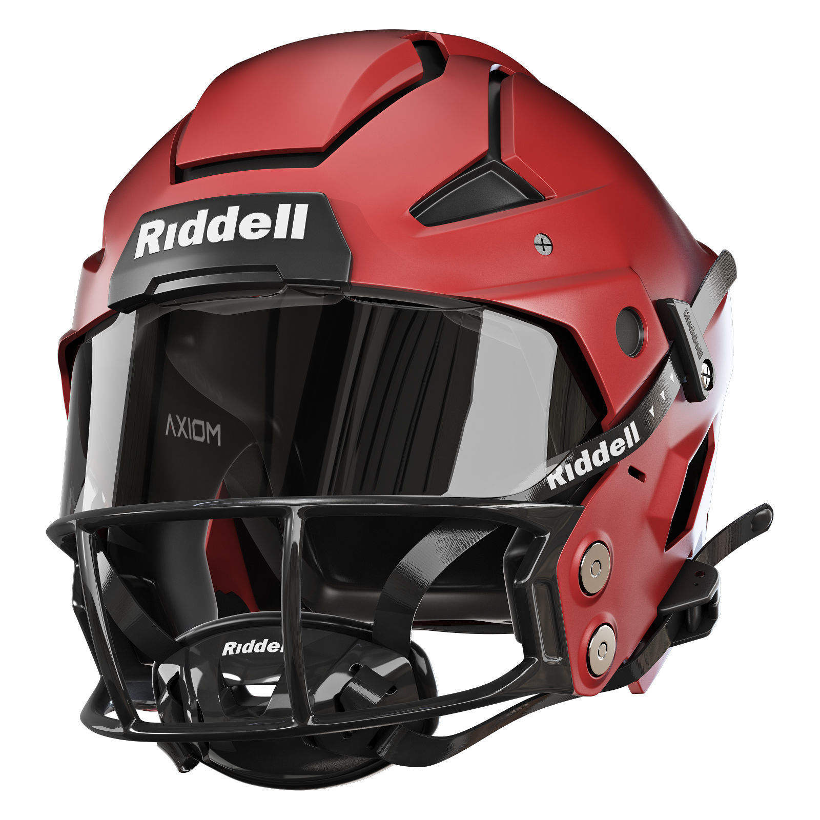 Riddell axiom helmet 3d print model 3D model_8