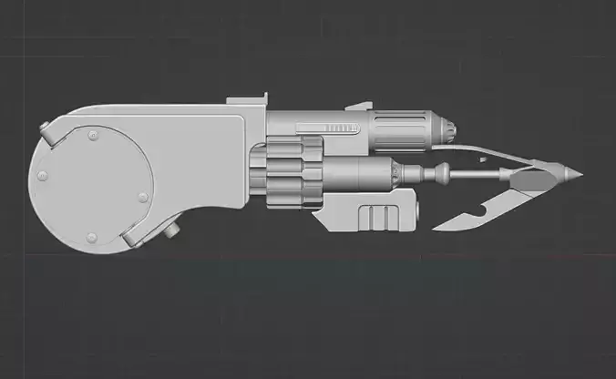Batman Returns 1992 Grapnel Gun 3D print model