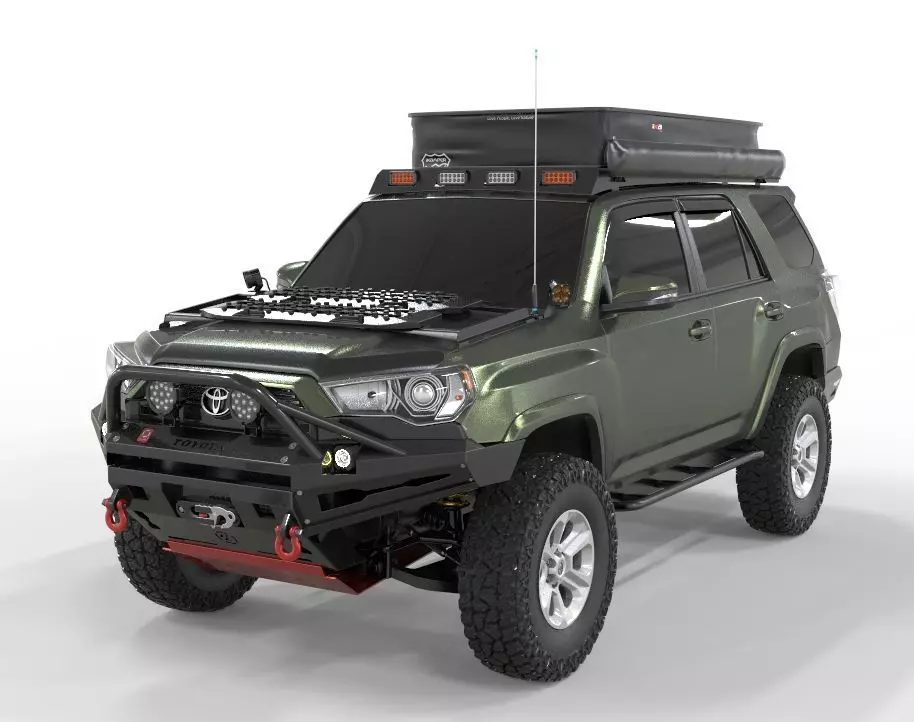 Toyota 4runner sr5 2016 Proline Edition 3D model