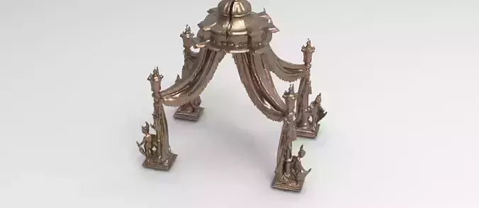 Baroque exterior pillars 4 