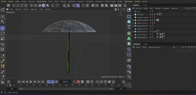 parguas ecologico 3D model