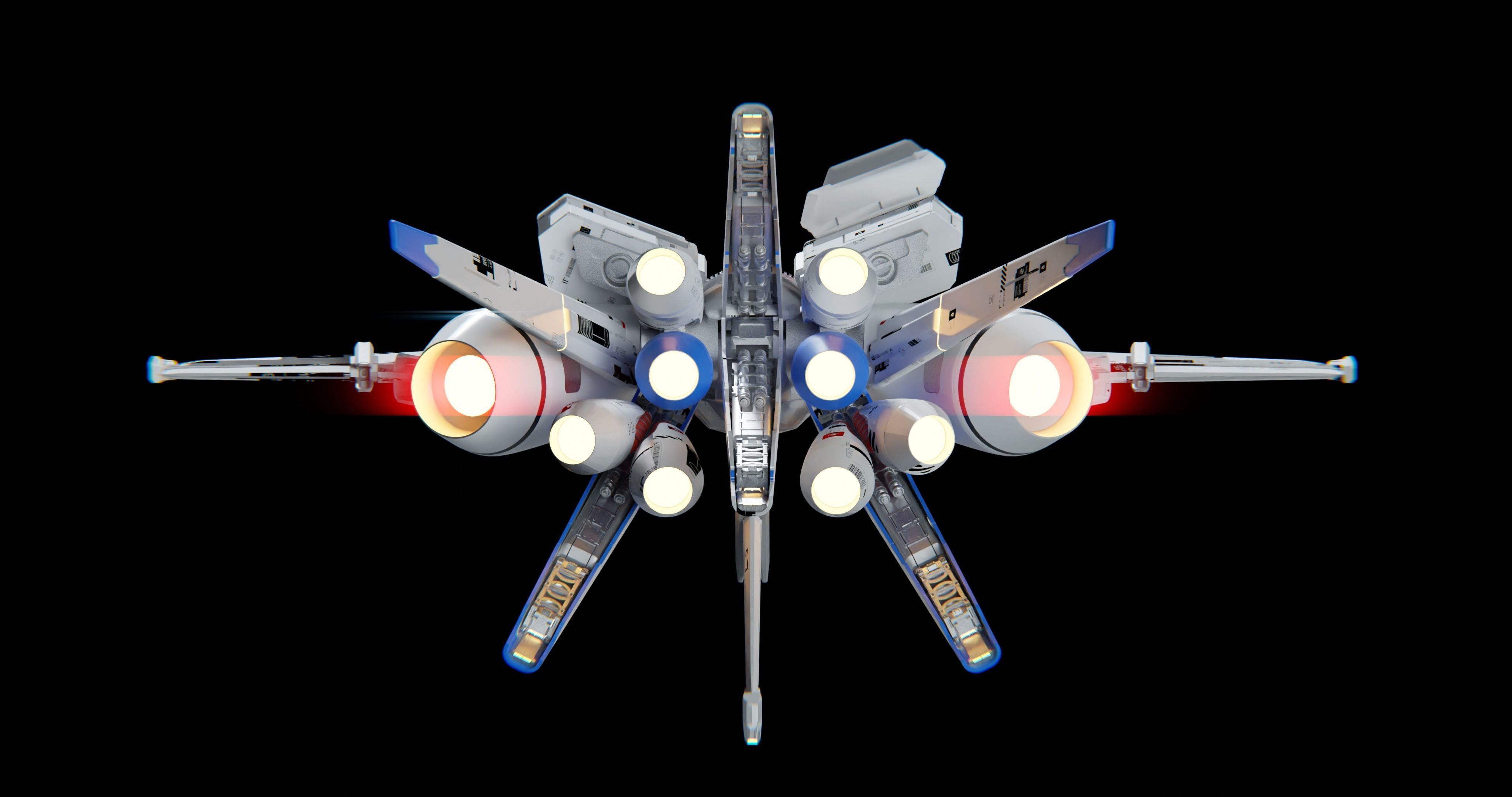 Gundam Valkyrie V-7X Star Sentinel 3D model_5