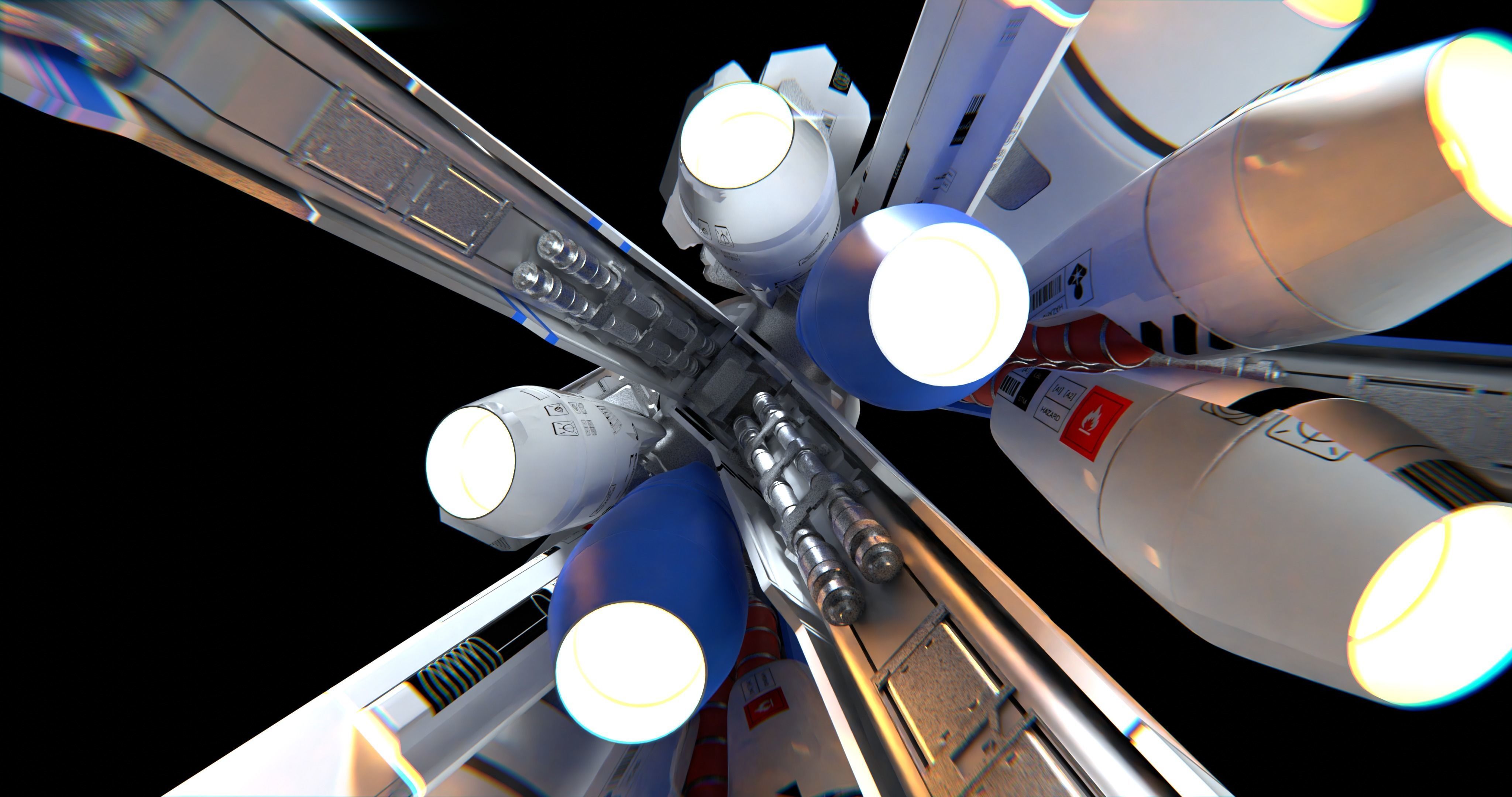 Gundam Valkyrie V-7X Star Sentinel 3D model_11