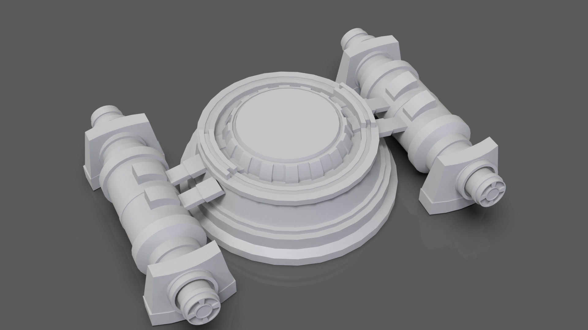 Mech Proximity Mine 3D model_6