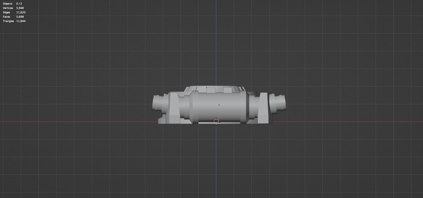 Mech Proximity Mine 3D model_11