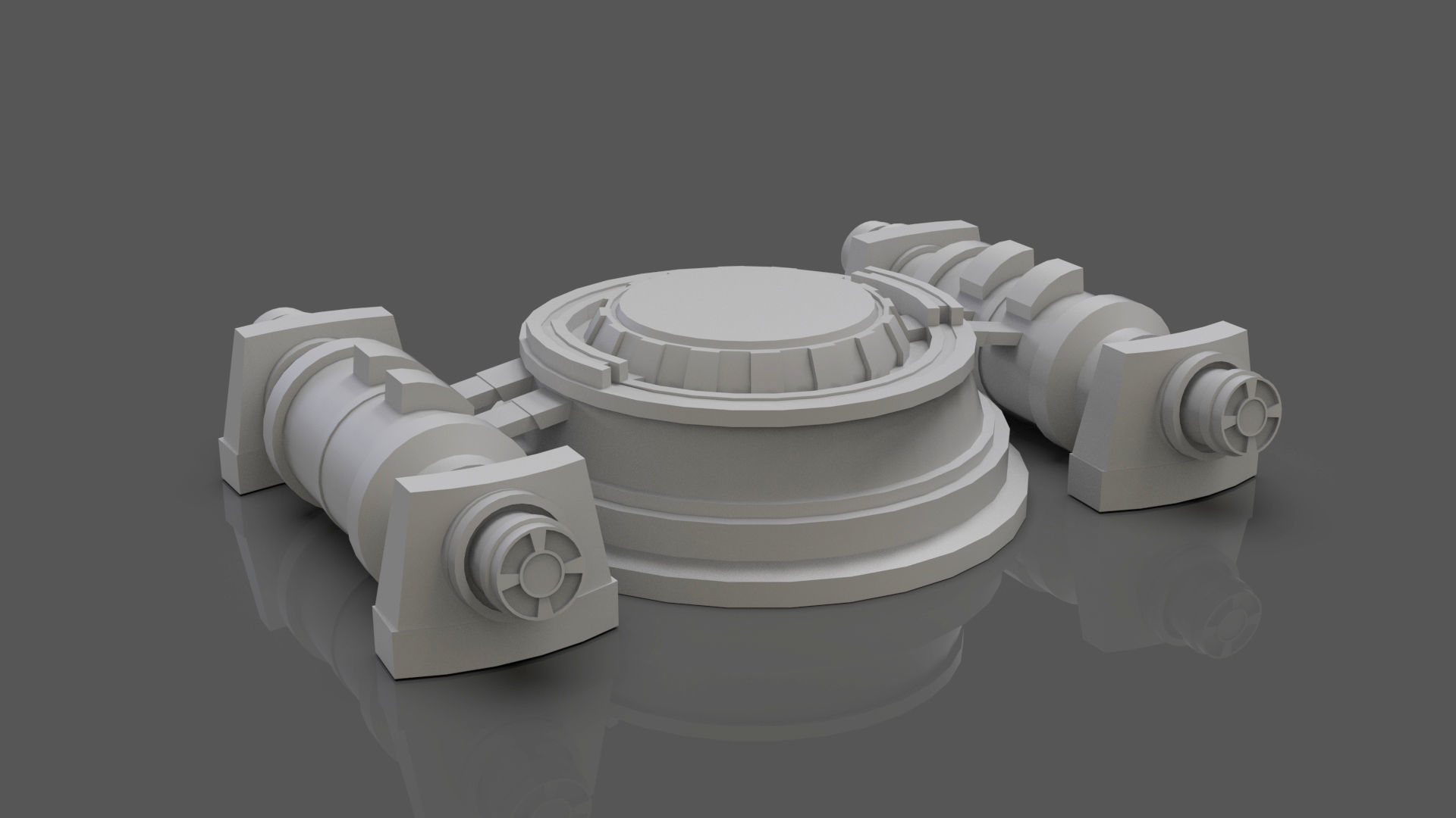Mech Proximity Mine 3D model_7