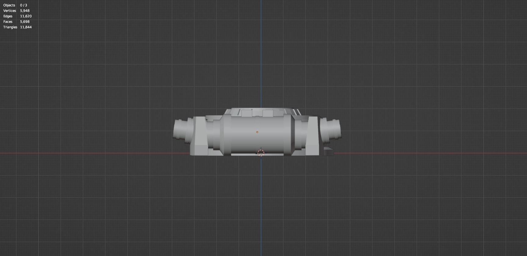 Mech Proximity Mine 3D model_9