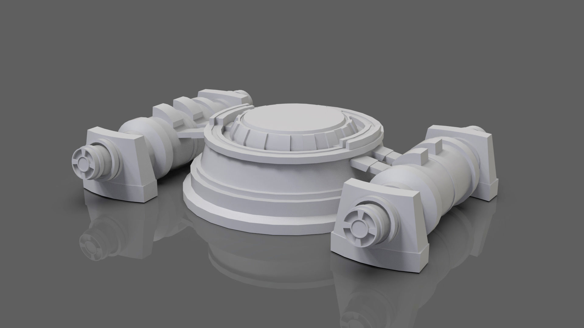 Mech Proximity Mine 3D model_8
