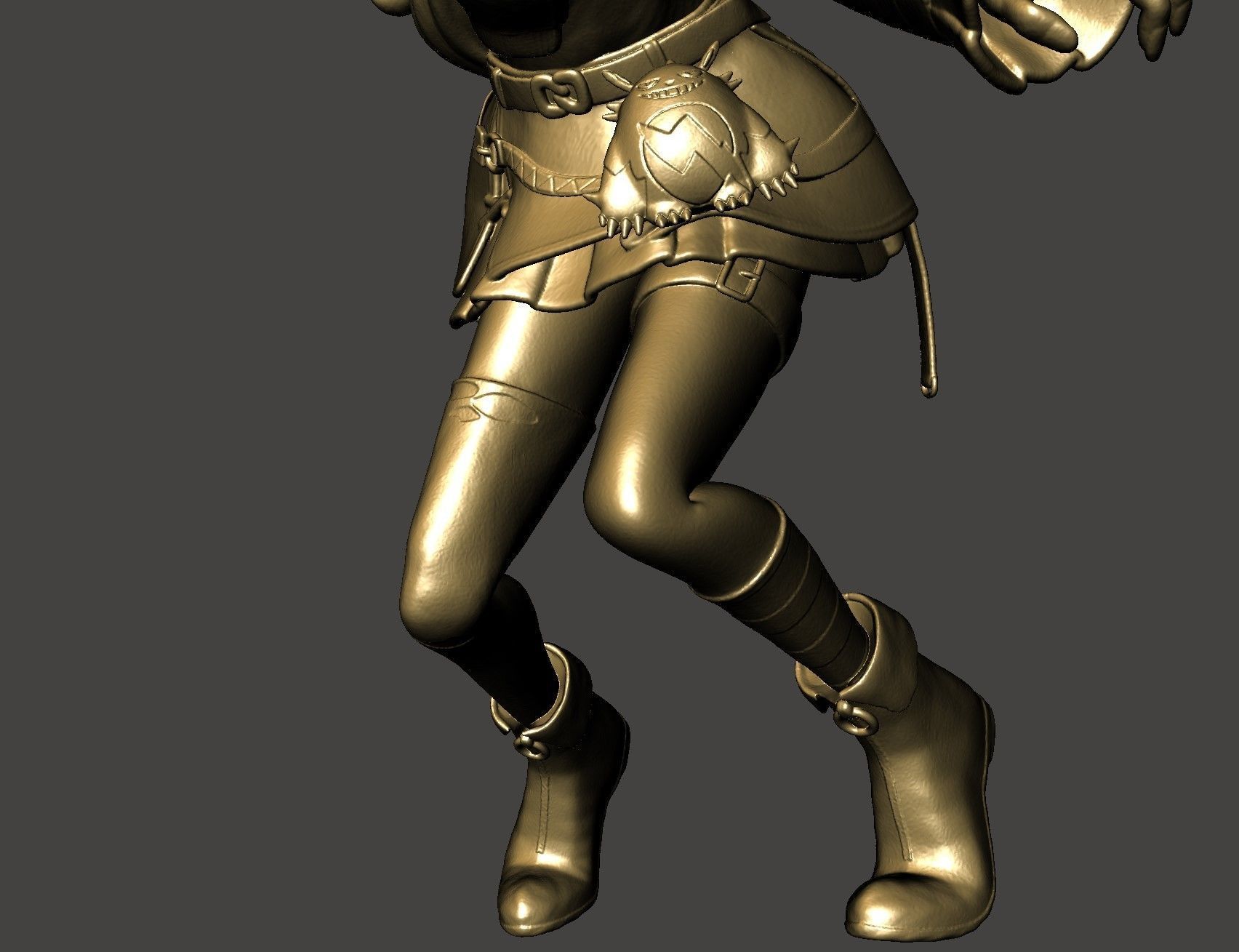 ZOE and GRIZZBOLT PALWORLD BOSS Ultra Detailed STL for 3D print 3D print model_19