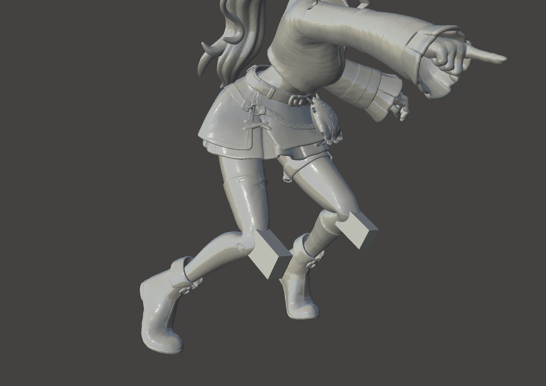 ZOE and GRIZZBOLT PALWORLD BOSS Ultra Detailed STL for 3D print 3D print model_25