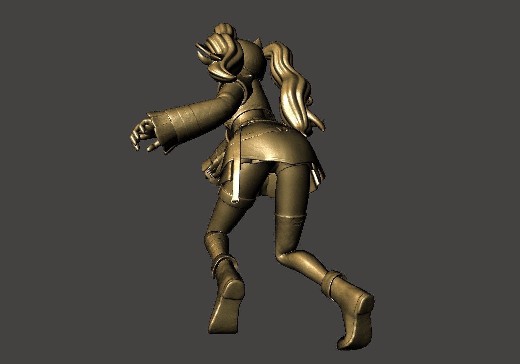 ZOE and GRIZZBOLT PALWORLD BOSS Ultra Detailed STL for 3D print 3D print model_15