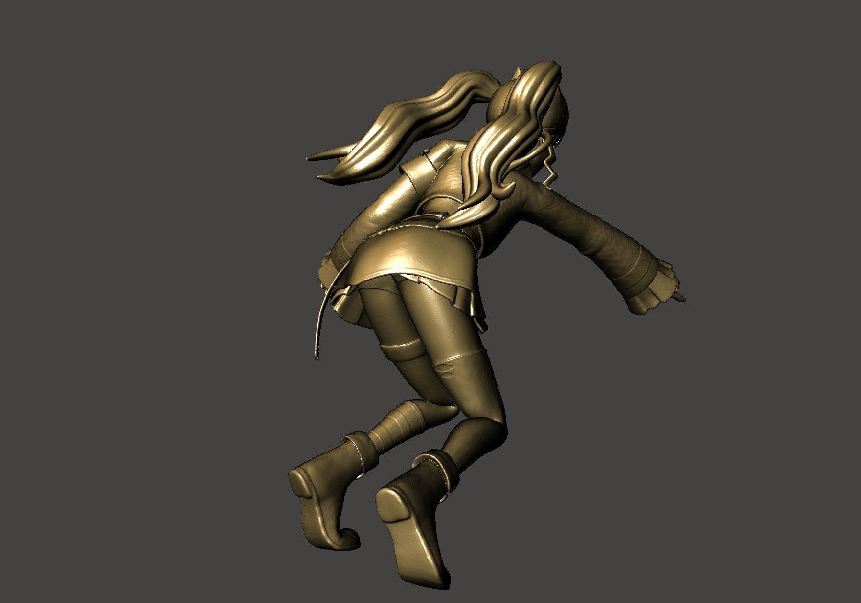 ZOE and GRIZZBOLT PALWORLD BOSS Ultra Detailed STL for 3D print 3D print model_16