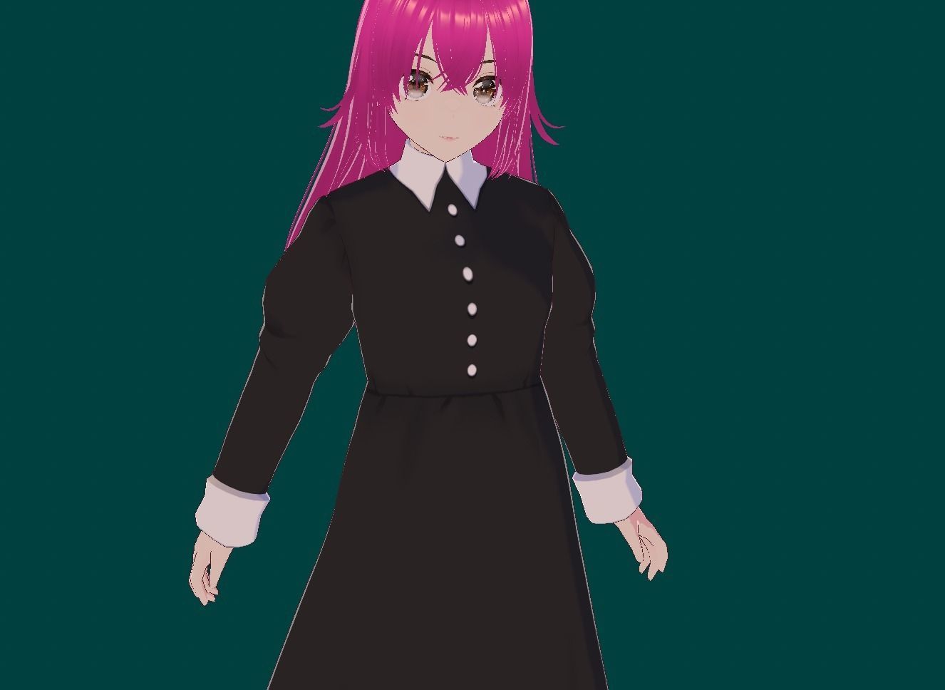 Anya Forger Young VRChat 3D model Low-poly 3D model_14