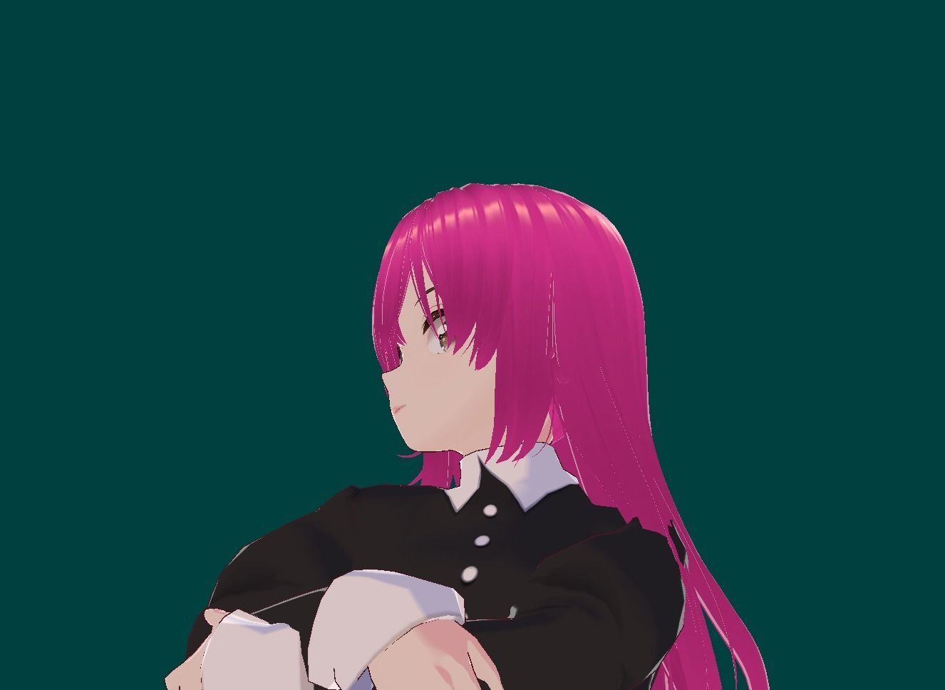 Anya Forger Young VRChat 3D model Low-poly 3D model_11