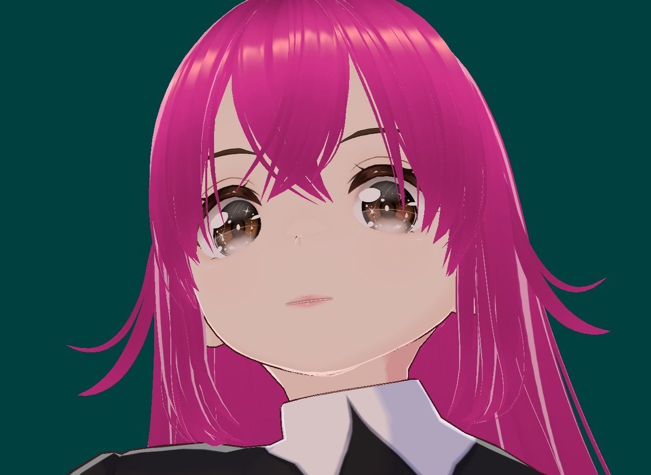 Anya Forger Young VRChat 3D model Low-poly 3D model_13