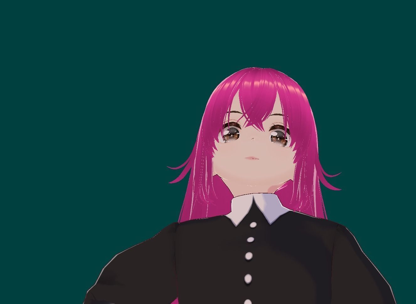 Anya Forger Young VRChat 3D model Low-poly 3D model_12