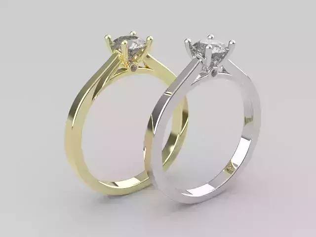 Simple Diamond ring