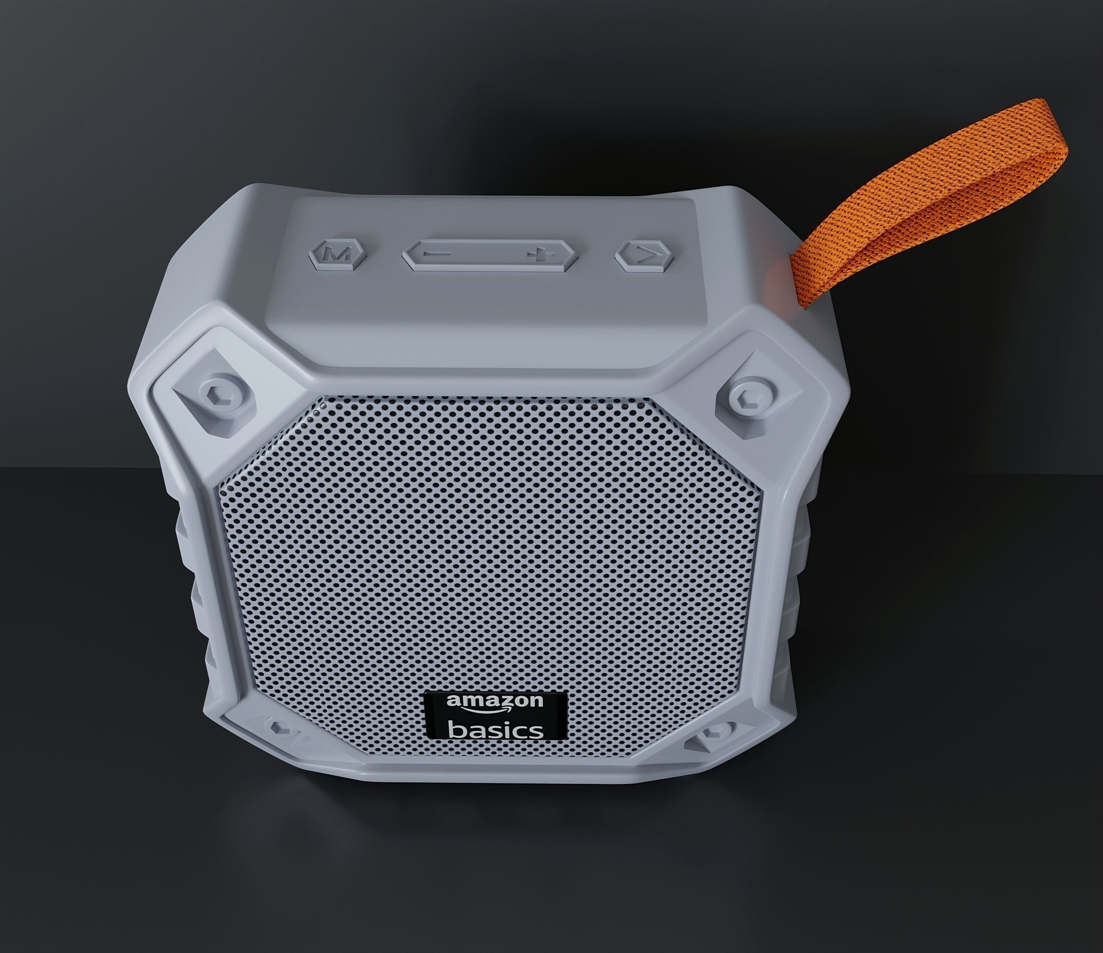 Amazon Basics Bluetooth Speaker 3D model_1