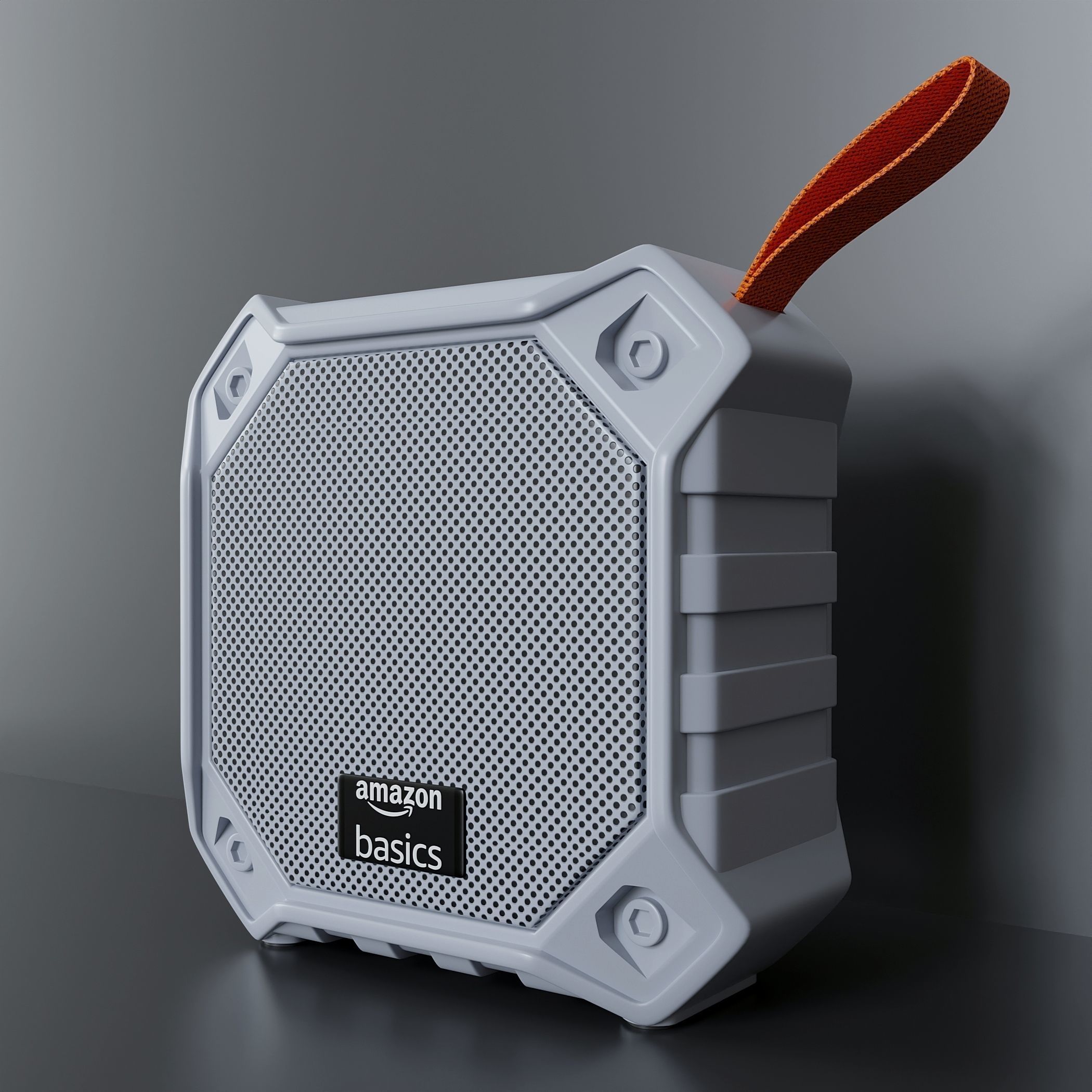 Amazon Basics Bluetooth Speaker 3D model_6