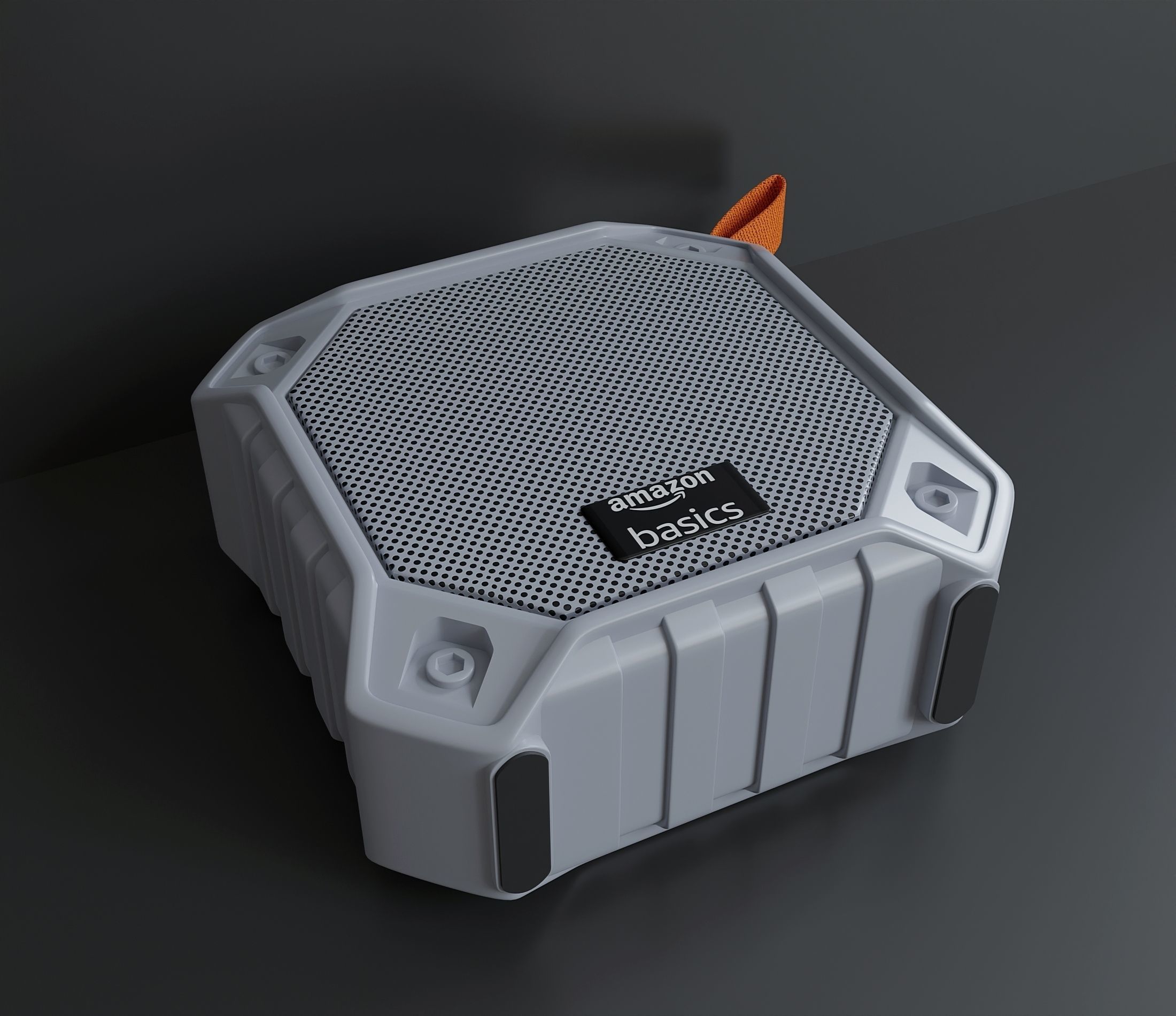 Amazon Basics Bluetooth Speaker 3D model_4