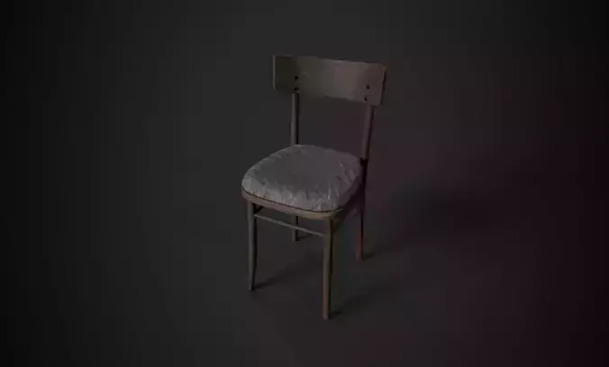 Old wooden chair