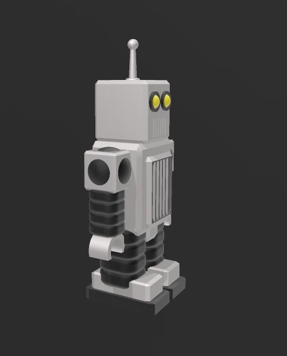 robot 3D print model_2