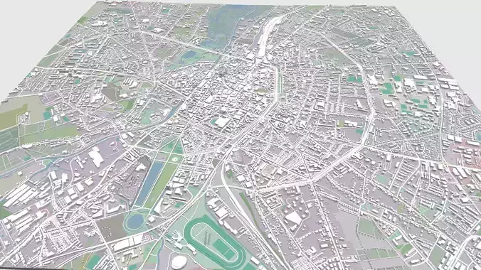 Cityscape Amiens France