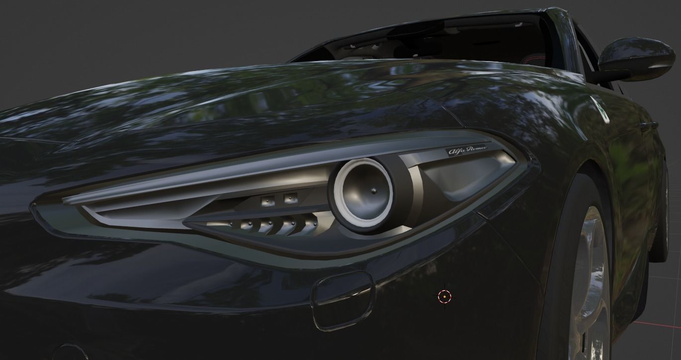 Alfa Romeo Giulia Quadrifoglio Veloce 3D print model_1