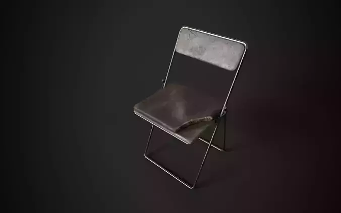 Old folding chair