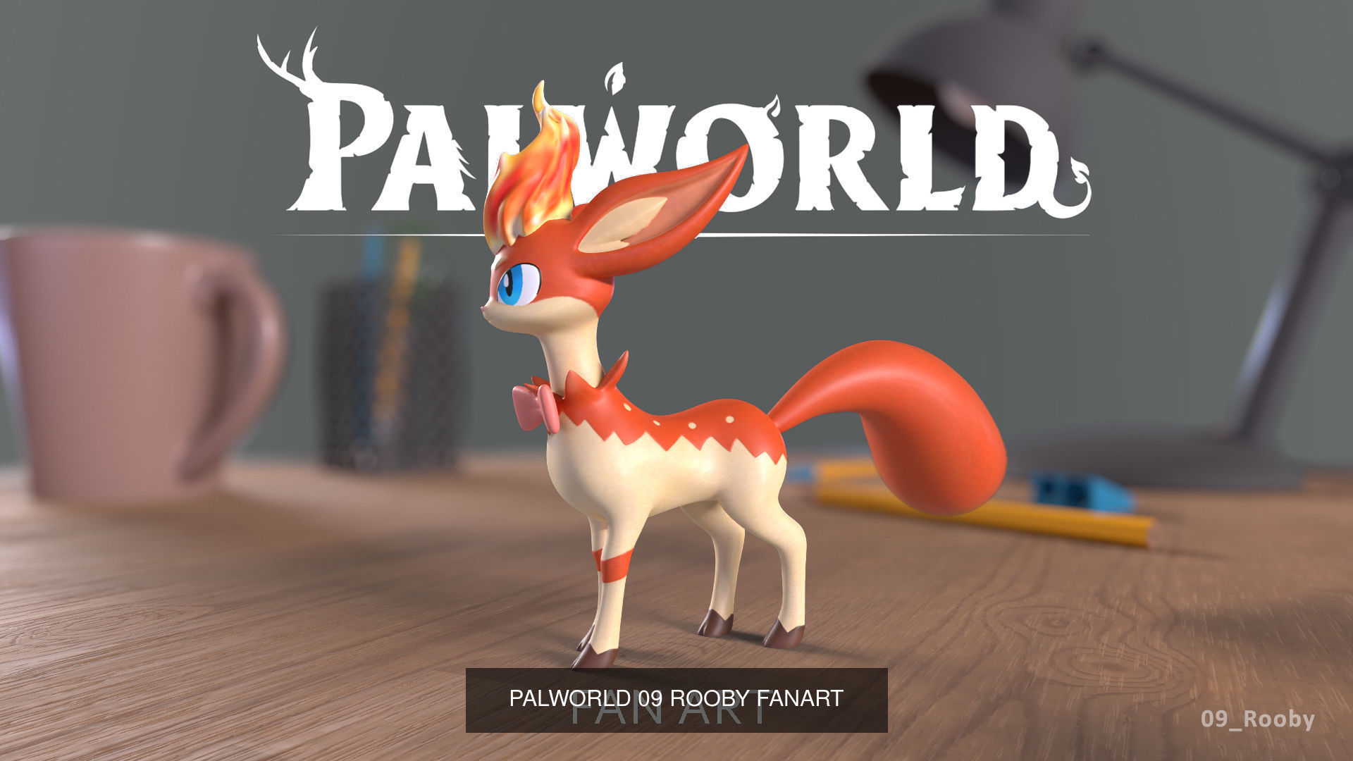 Palworld pals 6-10 fanart for 3d printing 3D Model Collection_5