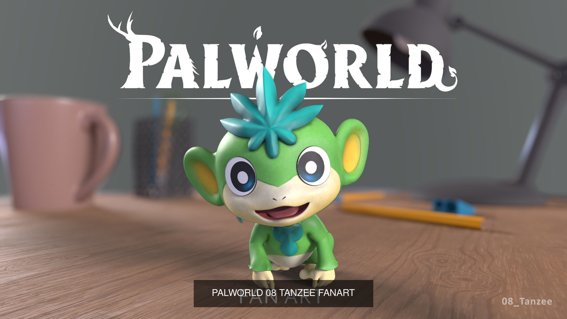 Palworld pals 6-10 fanart for 3d printing 3D Model Collection_4