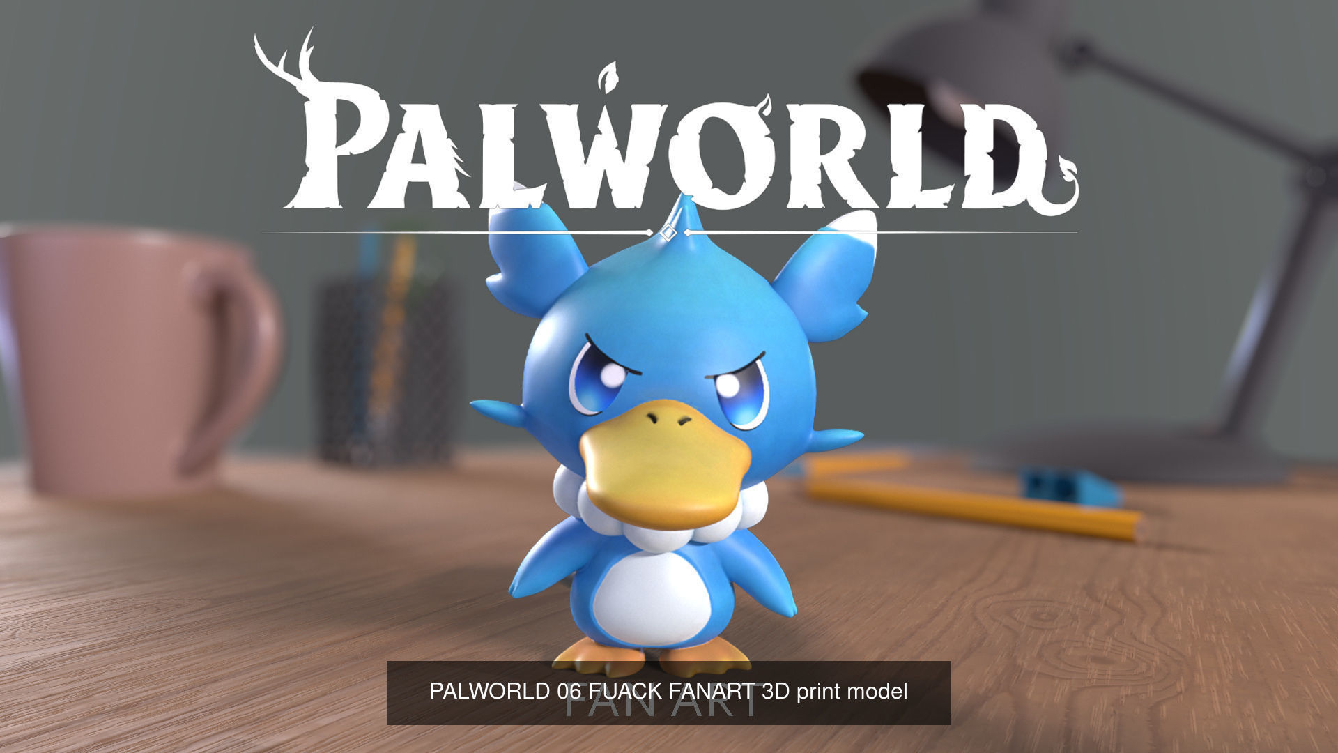 Palworld pals 6-10 fanart for 3d printing 3D Model Collection_2