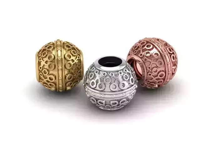 Bali Bead charm for 3d print 3D print model