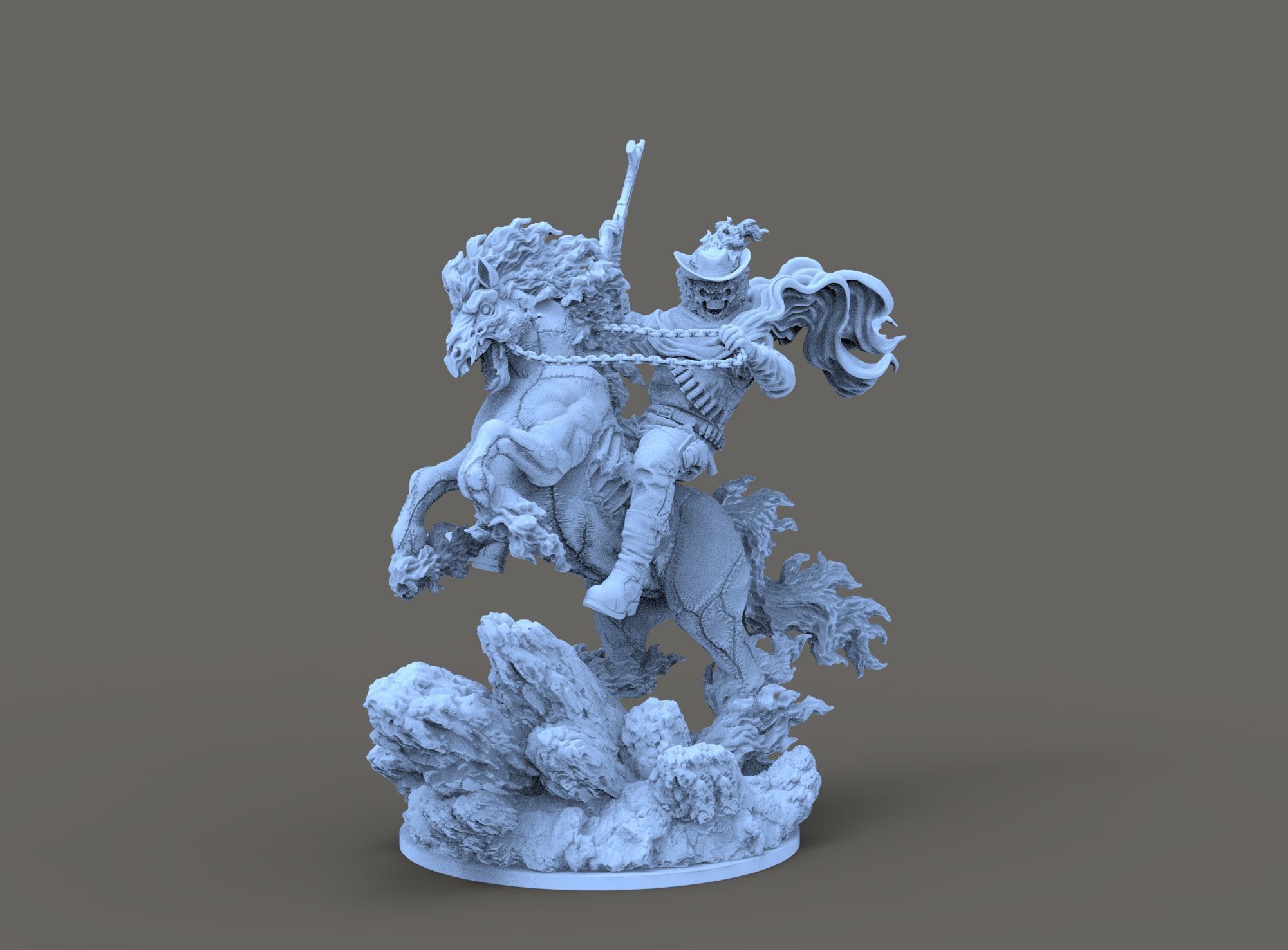 GHOST RIDER FOR 3D PRINTING 3D model | CGTrader