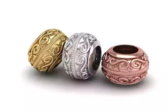 Bead charm 3D printing 3D print model
