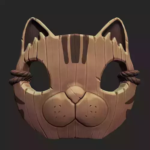 Cat Mask Pbr