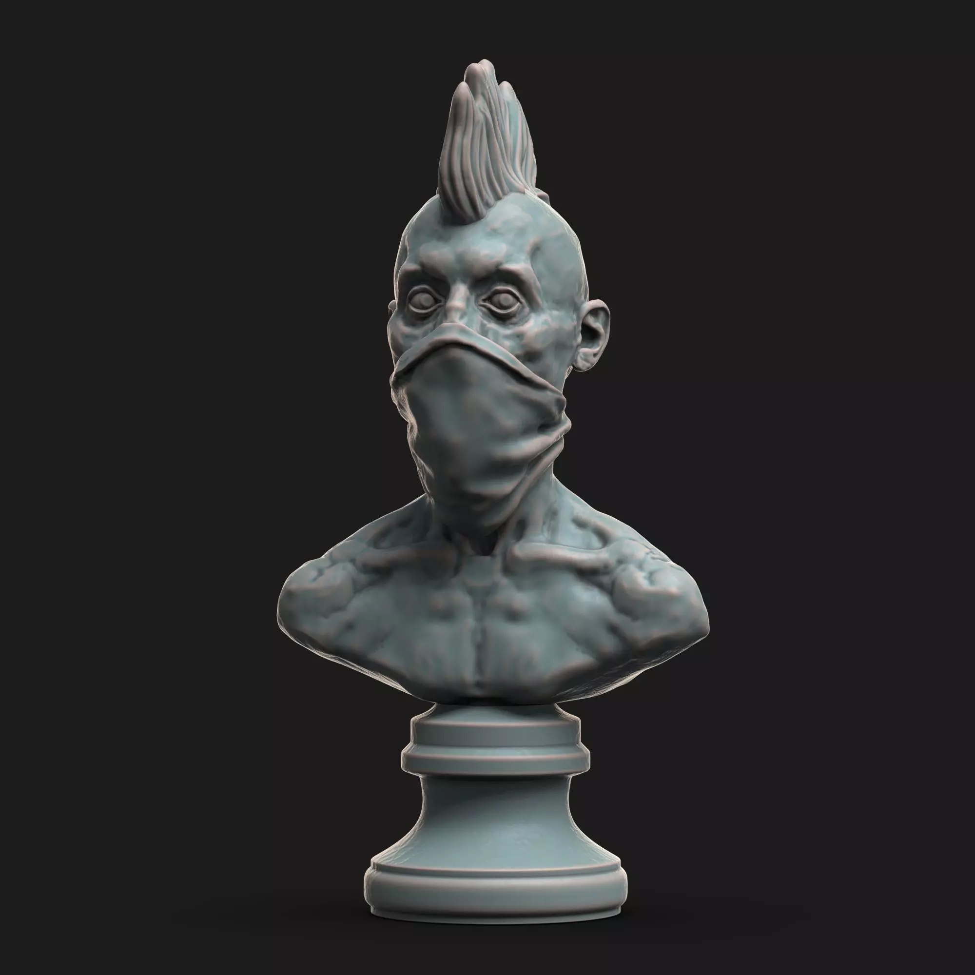 Bust 012 3D print model