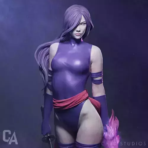 Psylocke 3D Print