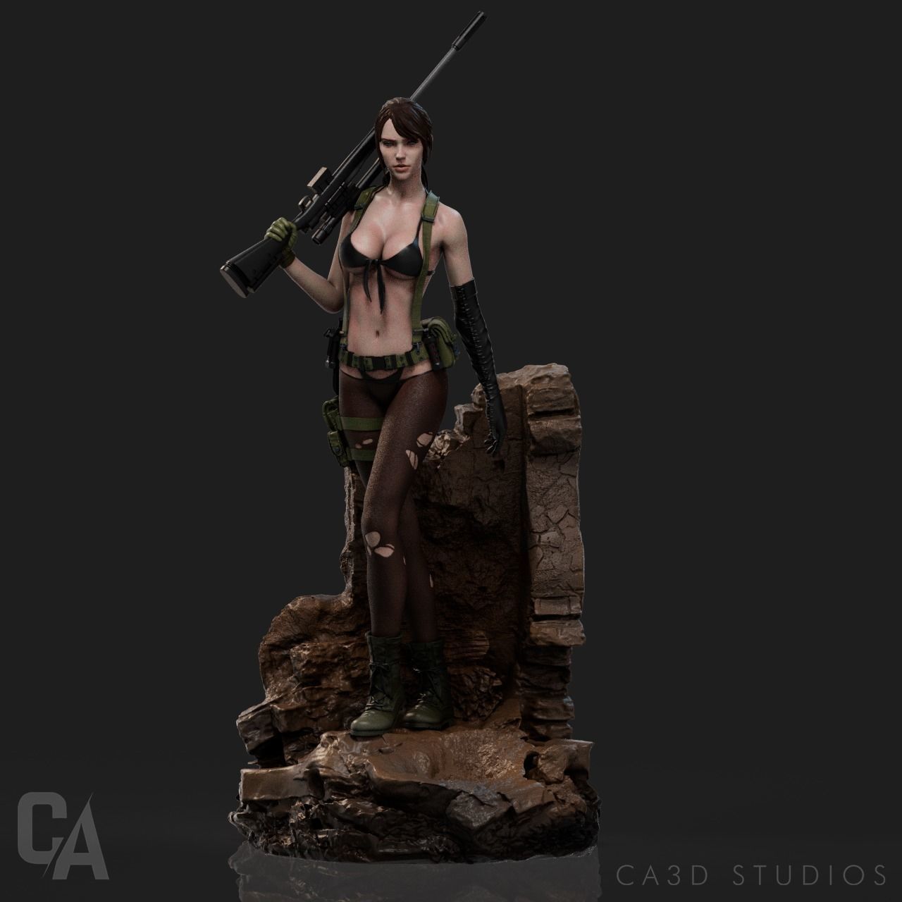 Quiet 3D Print 3D print model_3