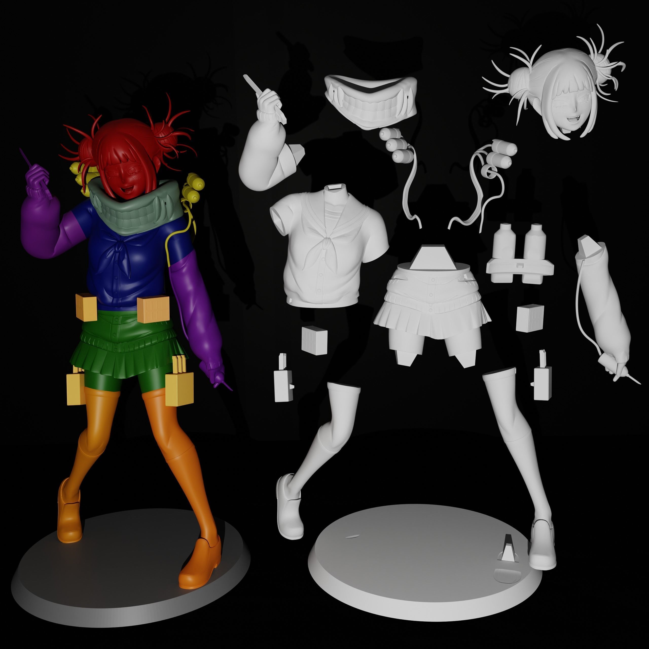 Himiko Toga 3D print model_12