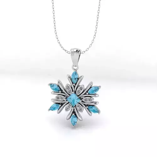 Snowflake pendant