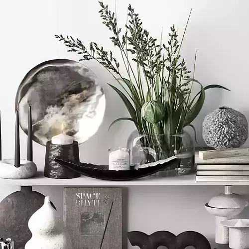 Decorative set 014 with Ceramic