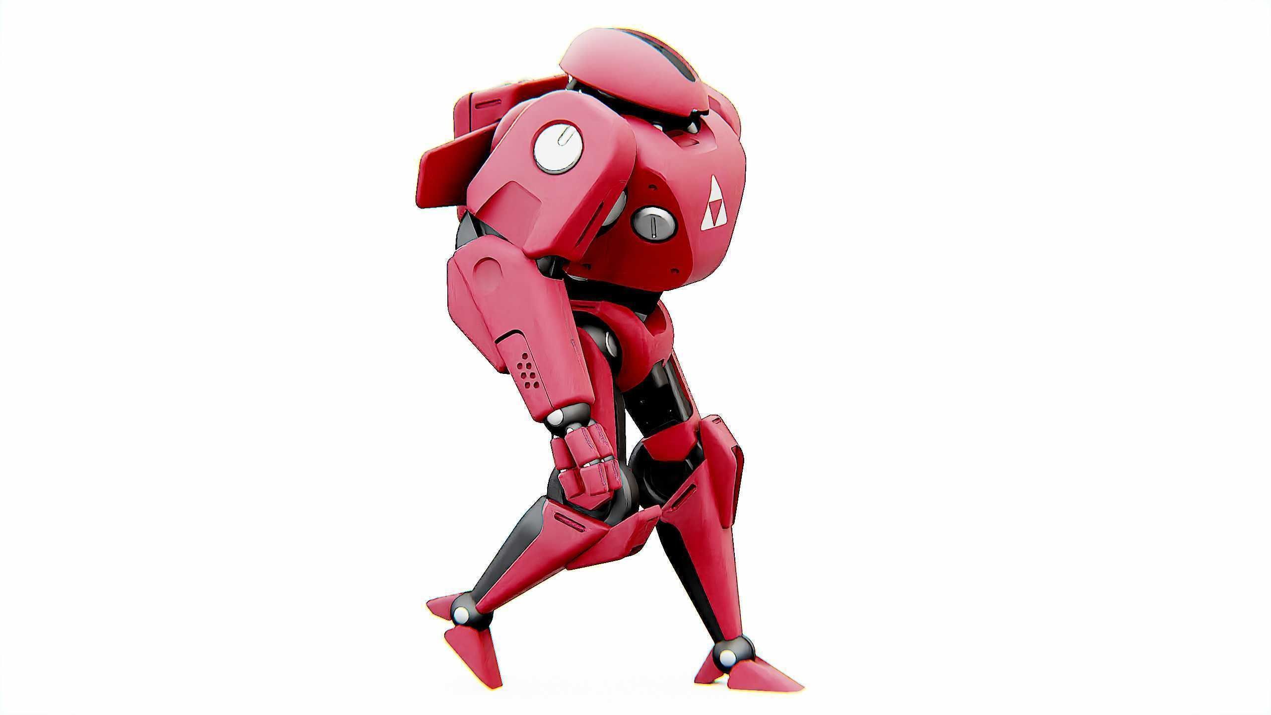 ANDROID IKAROUS Rigged for Unreal Engine - Unity - MIXAMO 3D model_14