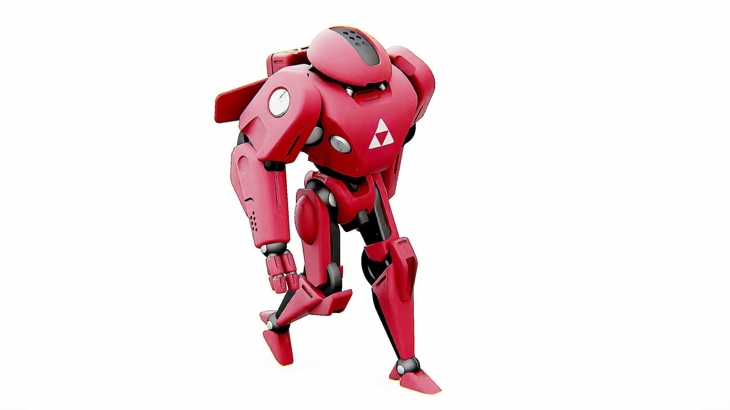 ANDROID IKAROUS Rigged for Unreal Engine - Unity - MIXAMO 3D model_21