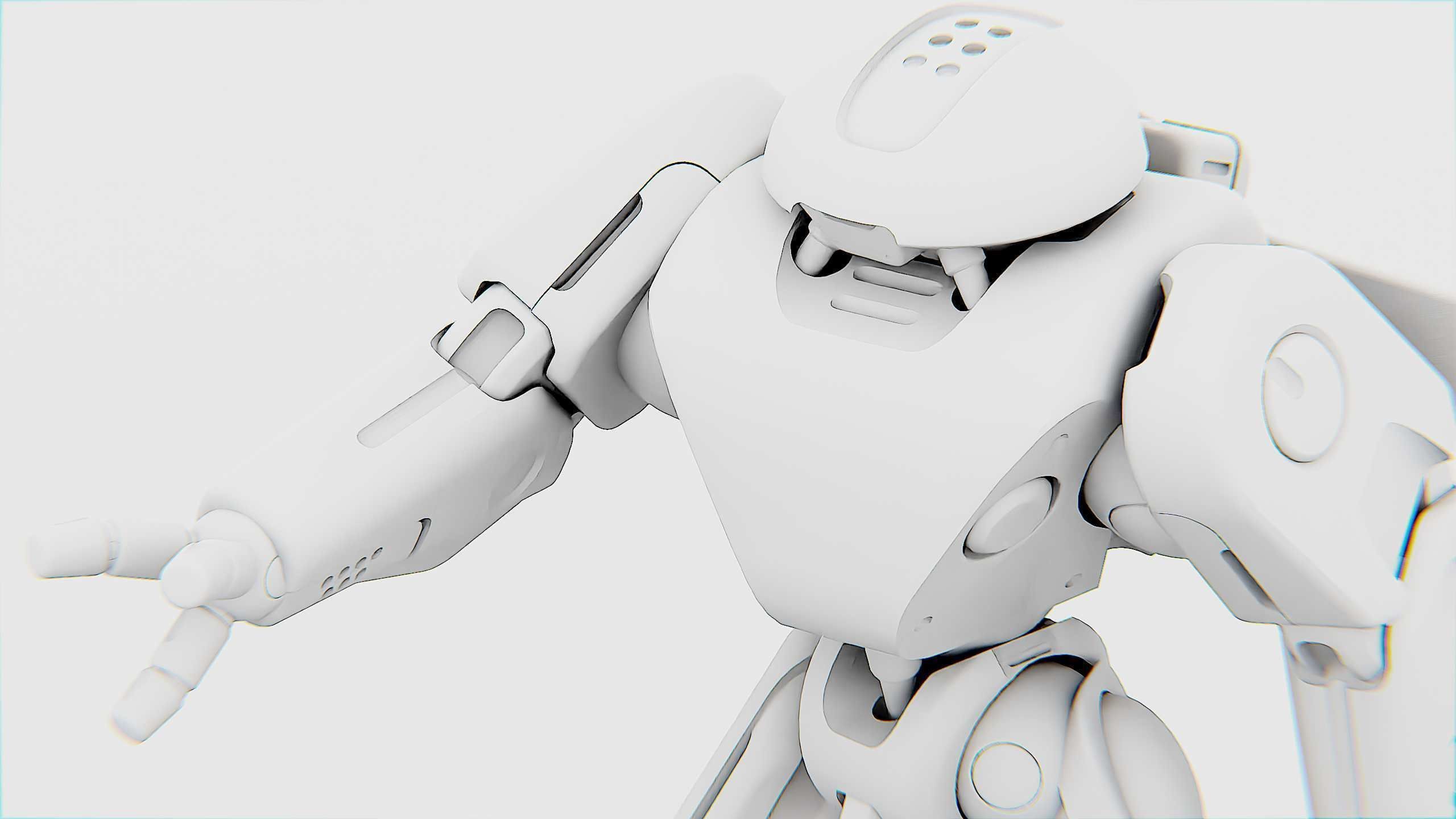 ANDROID IKAROUS Rigged for Unreal Engine - Unity - MIXAMO 3D model_34