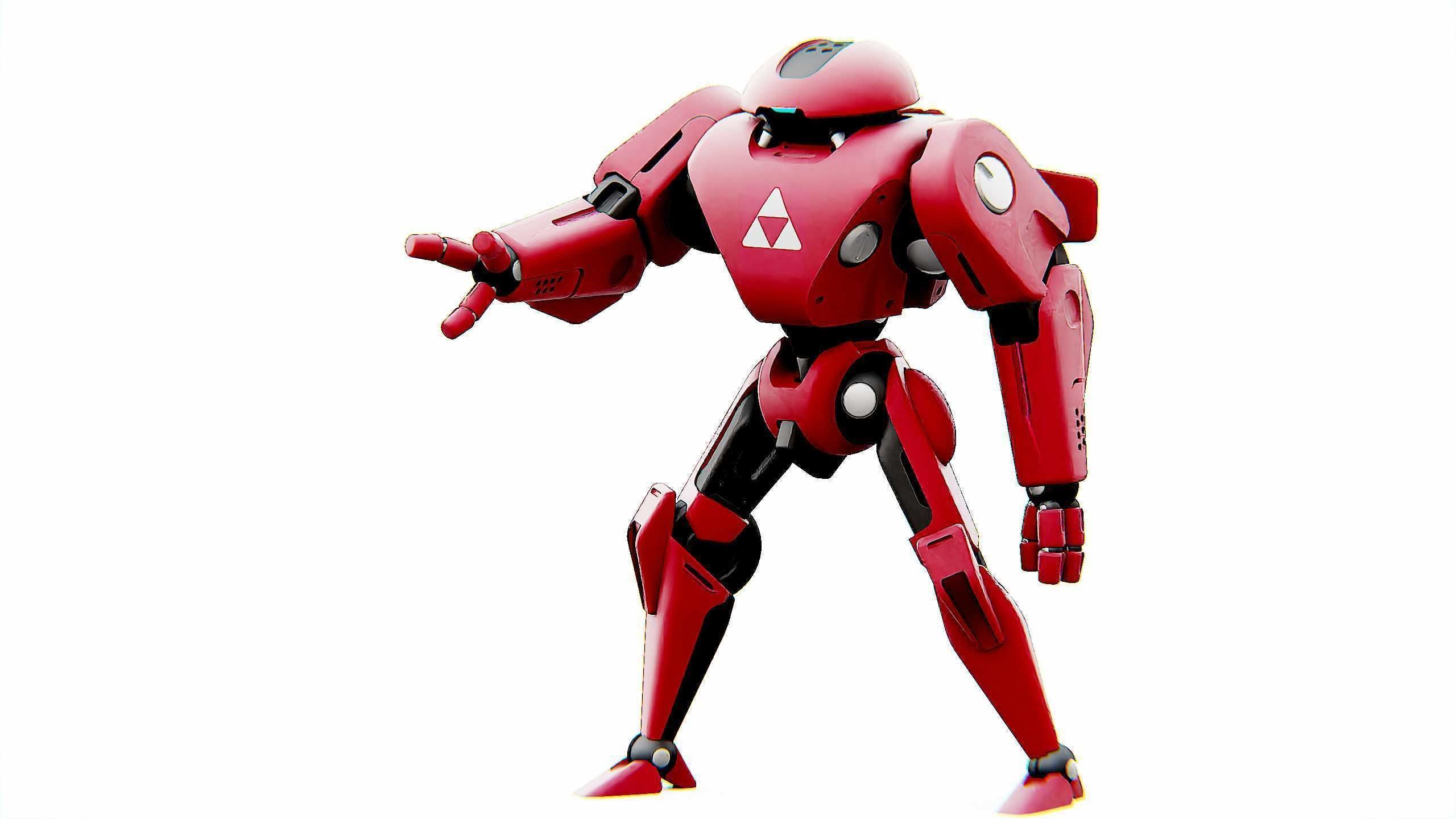 ANDROID IKAROUS Rigged for Unreal Engine - Unity - MIXAMO 3D model_26