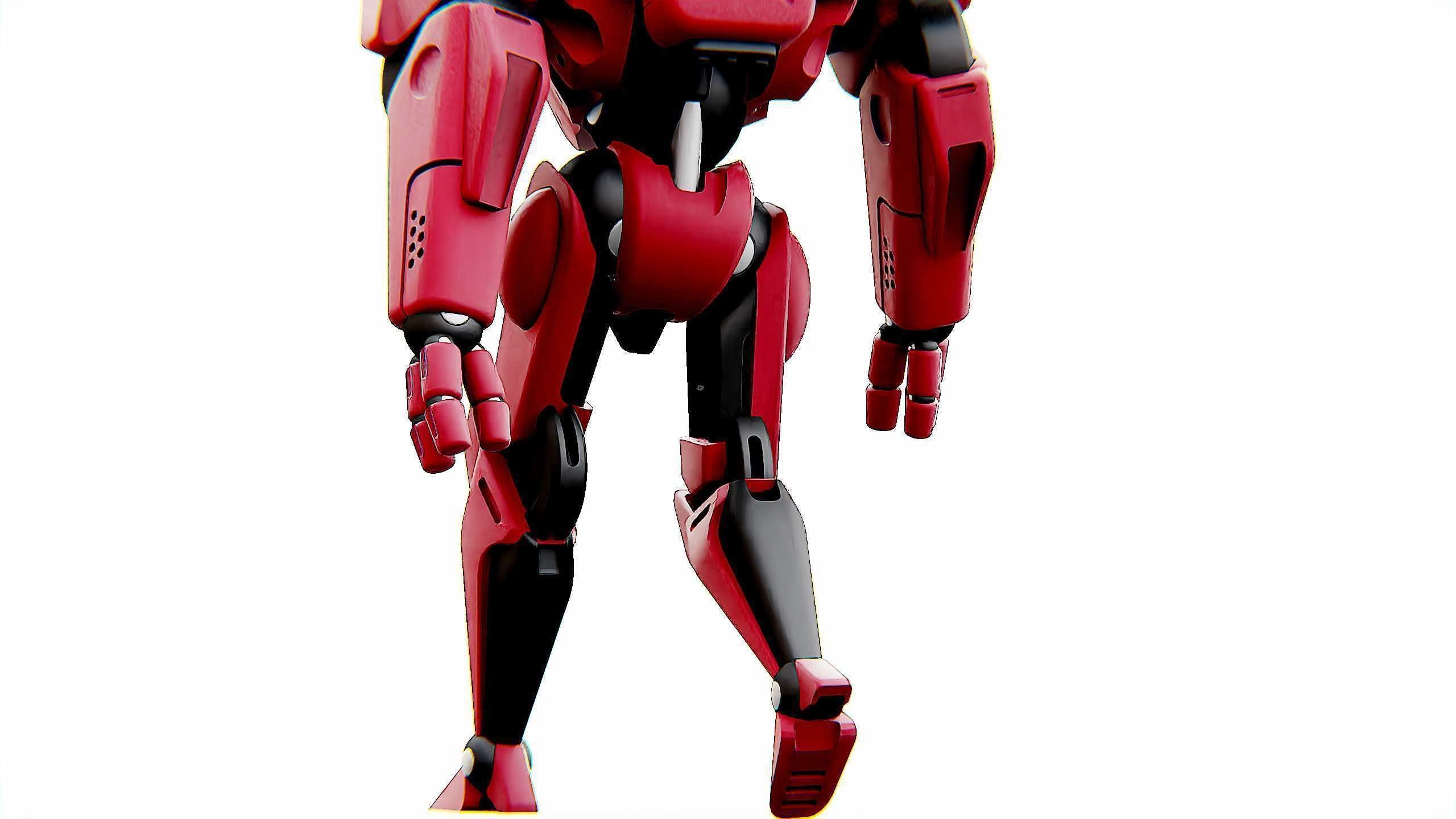 ANDROID IKAROUS Rigged for Unreal Engine - Unity - MIXAMO 3D model_19