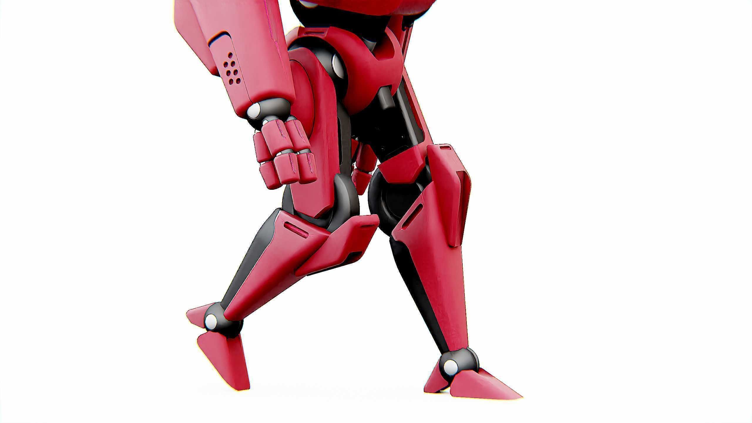 ANDROID IKAROUS Rigged for Unreal Engine - Unity - MIXAMO 3D model_18